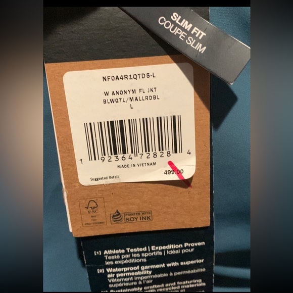 The North Face Women’s Anonym Futurelight Primaloft Slim Fit Jacket NWT